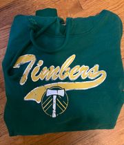 Green Portland Timbers Sweatshirt