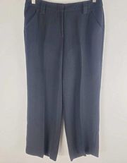 Giorgio Armani cropped wide leg trousers black Italy black size IT 42