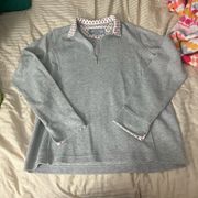 Levi’s grey quarter zip jacket