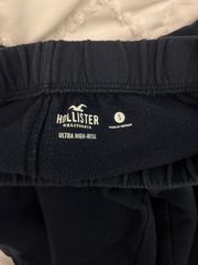 Hollister Navy Blue Sweatpants