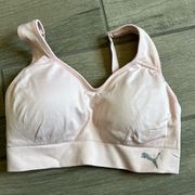 Puma pink sports bra