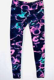 Alo Yoga Neon Galaxy Print Leggings