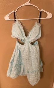 baby blue dress