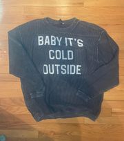 PinkLily “Baby It’s Cold Outside” Thermal Shirt - Sz. L