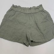 C&C California Linen Army Green Short