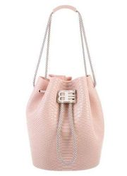 Melissa + Baja East Pink Bucket Bag