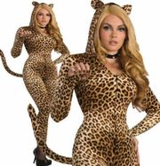 Forum Novelties Halloween Leopard One Piece Bodysuit