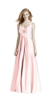 Pink Petal Bridesmaid Dress