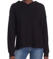 PST BY PROJECT SOCIAL T Wren Cozy Rib Hoodie In Black