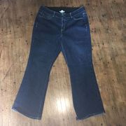 Lane Bryant dark wash size 20 boot cut jeans