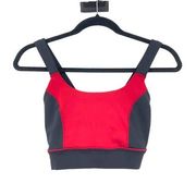 Ivy Park Colorblock X-Back Sports Bra Red Blush Pink Size Small