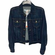 Dark Wash Classic Denim Jean Jacket Small