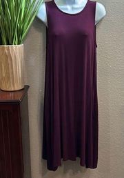 EST. 1946 plum tank dress size medium.