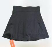 Werena black athletic workout tennis skirt size S