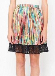 Prabal Gurung for Target Lace Hem Rainbow Skirt