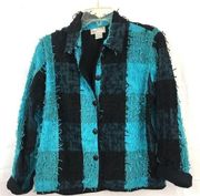 Vintage 80’s New Direction Color Block Jacket Size Medium