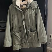 Army green Aeropostale winter coat size medium