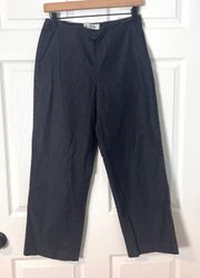 Dark Denim Blue Trouser Pants