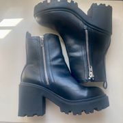 zip up boot