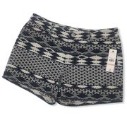 Laundry by Shelli Segal Geometric Jacquard Shorts