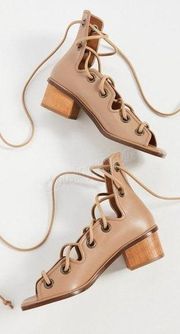 Stella McCartney Maia Strings Sandals in Soft Camel 35 5 Womens gladiator