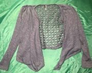 Poof! Knit High Low Cardigan Women’s Size M