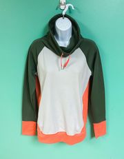 Colorblock Marley Funnel Neck Sweatshirt