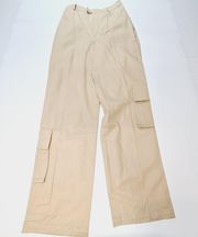 Helsa Chino Cargo Trousers in Khaki