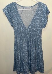 Light Blue Floral Sundress