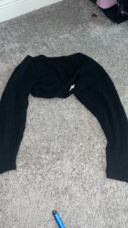 Black Batwing Sweater