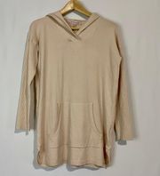 Women’s Casual Hooded Pullover Light Pink Size XS NWT