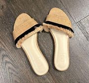 Revolve house of Harlow slides sandals 7