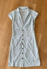 Urban Outfitter’s Gingham Dress in Blue & White