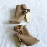 COPY - Qupid Tassel Heeled Boots