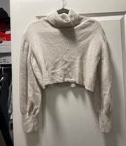 Wilfred Cropped Turtle Neck Sweater