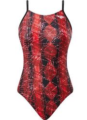 The Finals Women EDGE 1pc Swimsuit SwanBack Red - Size 30 XXS - $50