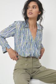 Tisha Surplice Blouse