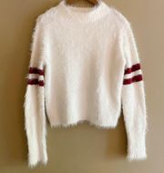 White Fuzzy Sweater