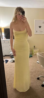 Yellow Maxi Dress