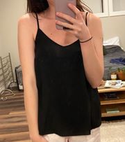 Black Chiffon Cami