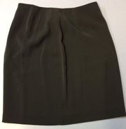 Caslon Dark Green Skirt Casual Business 6 Medium