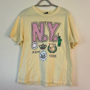 Day by Daydreamer New York Graphic Tee Size Small