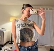 Vintage  Cropped Tee