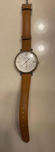 Watch Tan Leather Gold Face