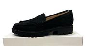 Journee Collection Women's Erika Lug Sole Loafers Size 8 NW Black New In Box