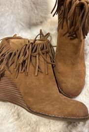 Brown Western Booties