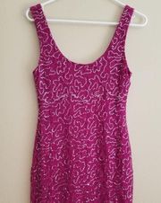 Lily Rose Fuchsia Bodycon Sequin Mini Dress M