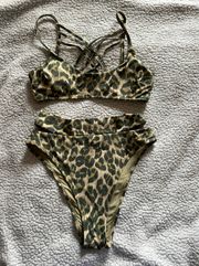 Printed Bikini Set