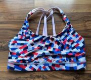 Lululemon multicolored bras 10