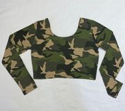 Camouflage Crop Top